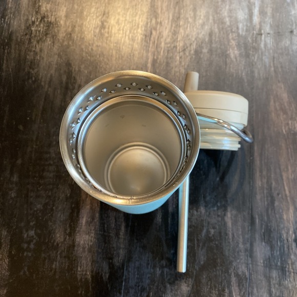 Kleen Kanteen TKWide 12 Oz Limited Baby Blue Robins Egg Tiffany Blue Water Bottl - Picture 9 of 9